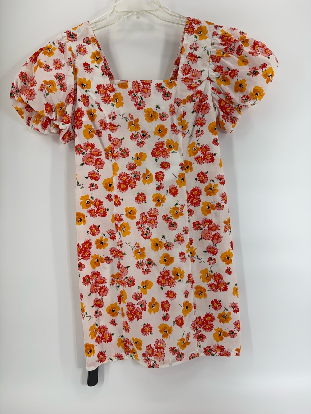 ⚙️ 3For$30 ⚙️ Princess Polly White Floral Dress with Red and Yellow Flowers